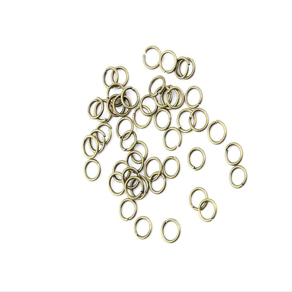 235 PCS Ancient Antique Bronze Fashion Jewelry Making Crafting Charms Findings Bulk for Bracelet Necklace Pendant Retro Accessoires Lots Vintage FPO02 Jump Rings 7mm