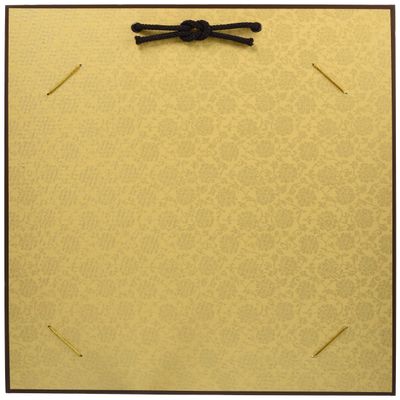 Taniguchi Matsuyodo T1-12 Picture Frame, Colored Paper Holder, For Large Colored Paper, Donsu, Gold Brown