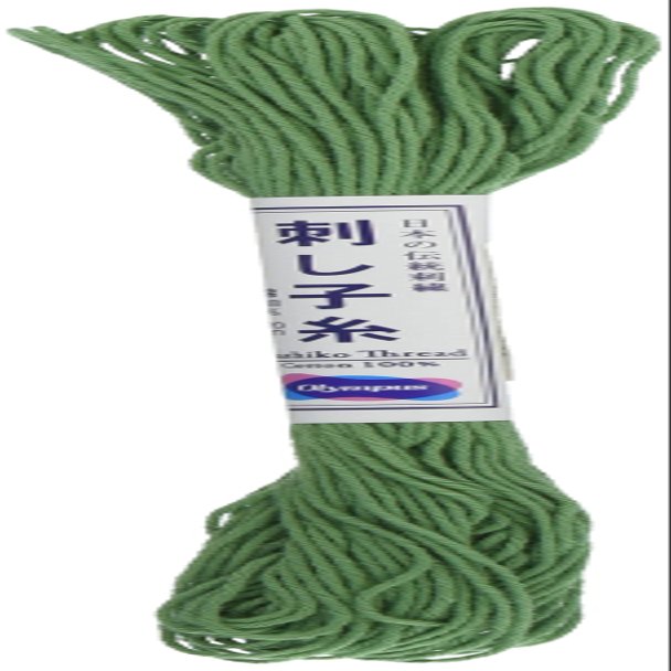 Olympus Sashiko 20m Skein Green thread