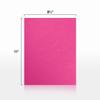 LUXPaper 8.5" x 11" Cardstock | Letter Size | Azalea Metallic | 105lb. Cover | 50 Qty view 2