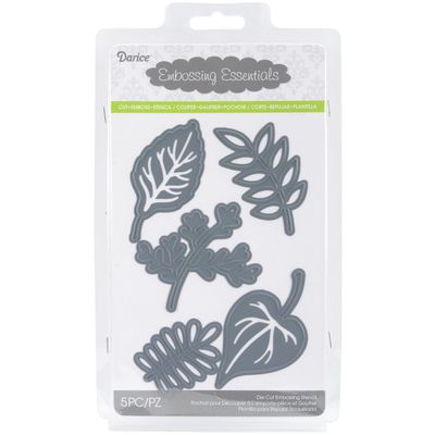 Darice Embossing Essentials Dies-Foliage