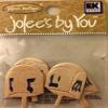 Jolee's by You Handmade Embellishments "Dreidels" 4 Pieces view 1