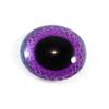 25mm 1 Inch Glass Eye in Purple and Blue Fantasy Cabochon for Taxidermy Sculptures or Jewelry Making Pendant Crafts view 1