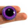 25mm 1 Inch Glass Eye in Purple and Blue Fantasy Cabochon for Taxidermy Sculptures or Jewelry Making Pendant Crafts view 3