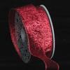 Shimmering Red Wired Craft Ribbon 2" x 40 Yards view 1