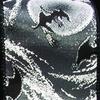 Black Halloween Bats Printed Wired Craft Ribbon 2.5" x 40 Yards view 1
