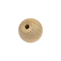 Wood Ball Knob / Doll Heads-Bag of 75