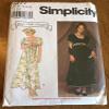 Simplicity 8477 Sewing Pattern, Misses' Dress, Slip and Wrap, Size P (12,14,16), Jane Mohr Designs view 1