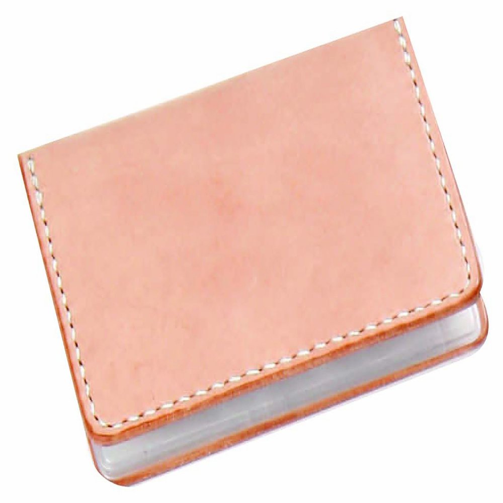 Craft Company 4364-01 Leather Kit, Leather Workshop, Card Pass Case, Natural