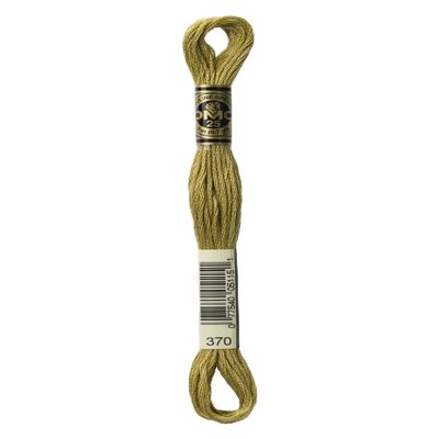 DMC 6-Strand Embroidery Cotton 8.7yd-Medium Mustard