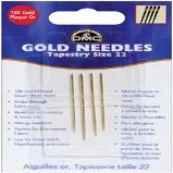 DMC Gold Tapestry Hand Needles (Size 22) - 4 Per Package