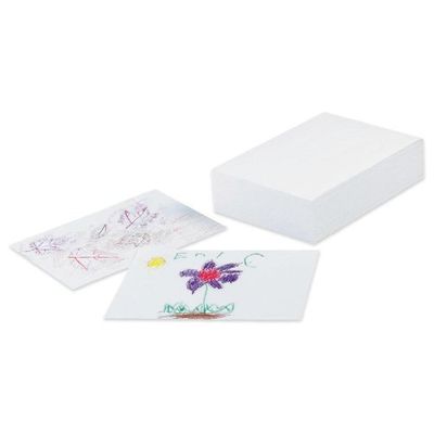 Pacon 4719 Drawing Paper, 60lb, 9 in.x12 in., 500 Sheets, White by Pacon