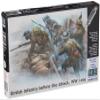 Master Box Models 1/35 British Infantry Before The Attack WWI Era with Mini-Diorama Trench 5 Figure Set view 1