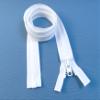 YKK #10 Boat Top Zipper, White 60" Inch, Seperating Double Metal Tab Slider view 3