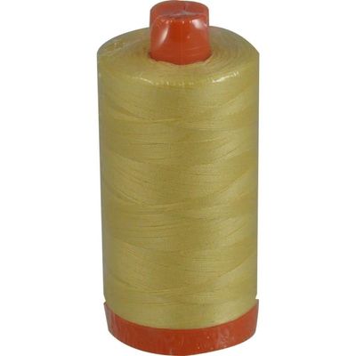 Aurifil A1050-2105 Solid 50wt 1422yds Champagne Mako Cotton Thread