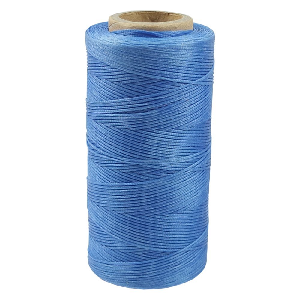 Bluemoona 1 PC - Leather Sewing wax line thread tensile strength 300 yards each For Bag Wallet Pick (Blue)