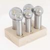Mazbot 5 Piece Large Punch Set with Wood Stand view 1