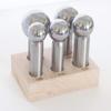 Mazbot 5 Piece Large Punch Set with Wood Stand view 2