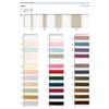 Blanc de Core Ribbon Edge Metallic Satin No.9800 view 2