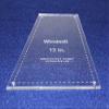 Windmill Template- for 12 Inch Square 1/8 Inch Thick view 2