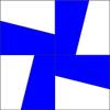 Windmill Template- for 12 Inch Square 1/8 Inch Thick view 4