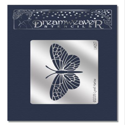 Stampendous DWLM257 Dreamweaver Metal Stencil, Heliconia Butterfly