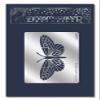 Stampendous DWLM257 Dreamweaver Metal Stencil, Heliconia Butterfly view 1