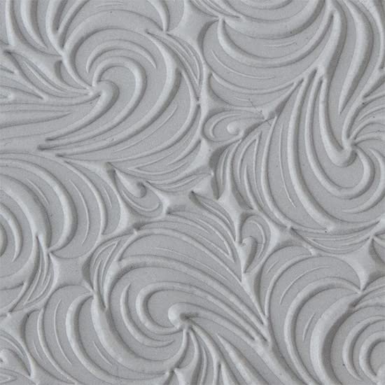Cool Tools - Flexible Texture Tile - Whirlwind - 4" X 2"