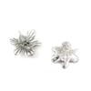 5 pcs Jewelry Making Charms Antique Ancient Silver Tone Findings Jewellery Charme Bulk Wholesale Supplies Supply 87082 Flower view 1