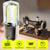 HQRP 4-Pack 110V LED Light Bulbs Warm White Compatible with Singer 755/756 / 758/770 / 774/775 / 776/778 / 900/1022 Sewing Machine view 4