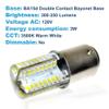 HQRP 4-Pack 110V LED Light Bulbs Warm White Compatible with Singer 14J334 / 14SH644 / 14SH654 / 14SH744 / 14SH754 / 14U344 / 14U354B Sewing Machine view 3