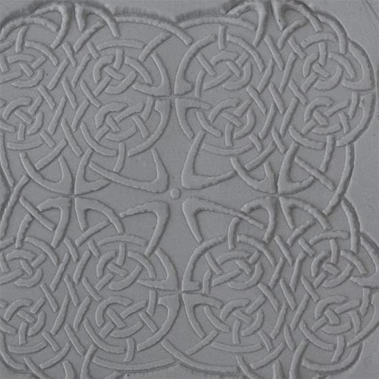 Cool Tools - Flexible Texture Tile - Celtic Knots - 4" X 2"