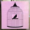 Stencil1 Bird Stencil Durable Quality Reusable Stencils for Painting, Arts, Crafts, Drawing - Decorating Items and Decor on Walls Fabric & Furniture - Stencil1 Bird Cage Stencil - 8.5" x 11" view 4