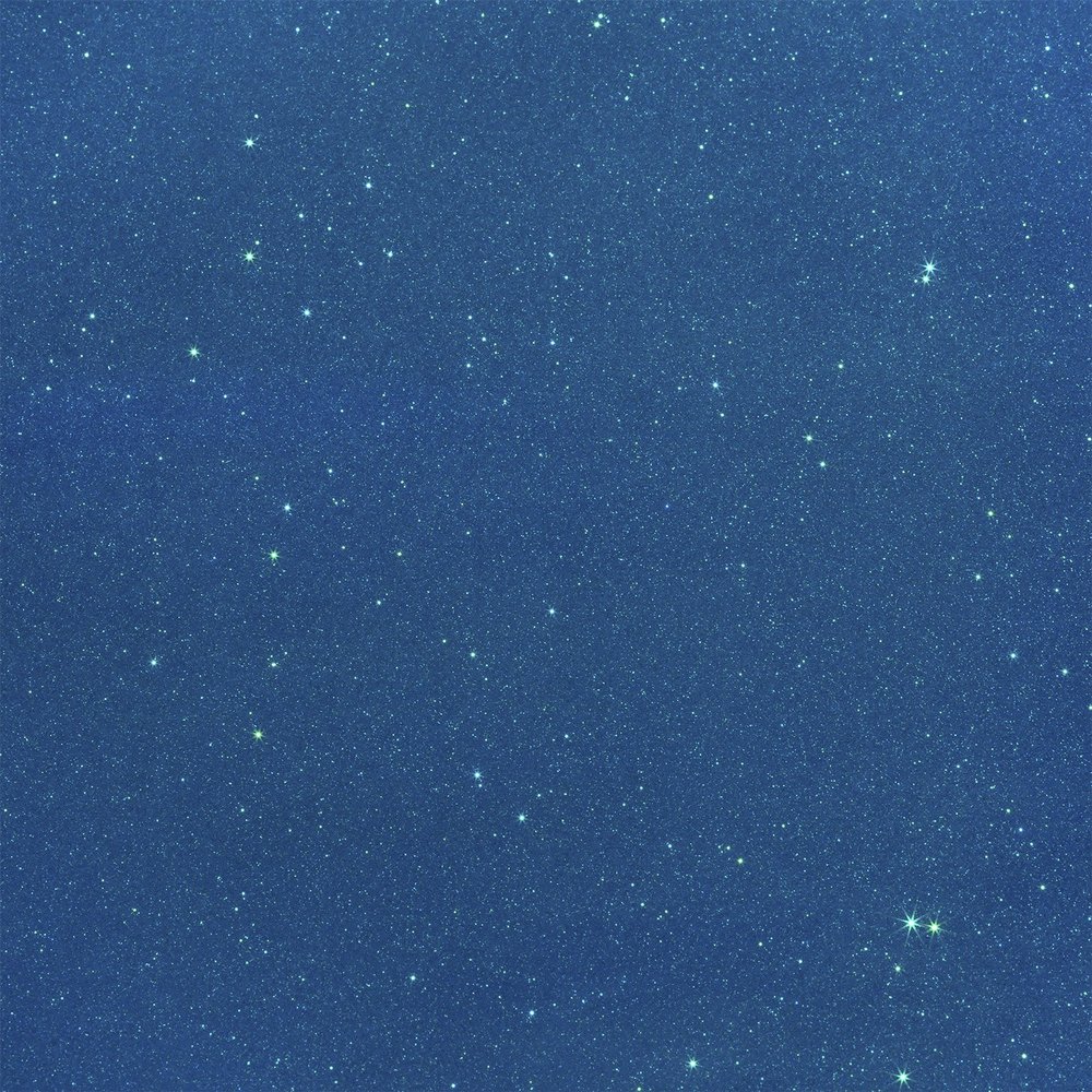 Five (5) 12"x12" Sheets of Ultra Glitter Permanent Vinyl (Blue)