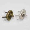 8 Sets 20mm x 35mm Turn Button Latch Closure oval for Catch Tuck Leather Purse Bag hangbag Nickle Bronze view 1