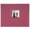 Goldbuch Trend Photo Album 25 x 25 cm, 60 Pages with Pergamine, Fuchsia, 39x31 cm view 2