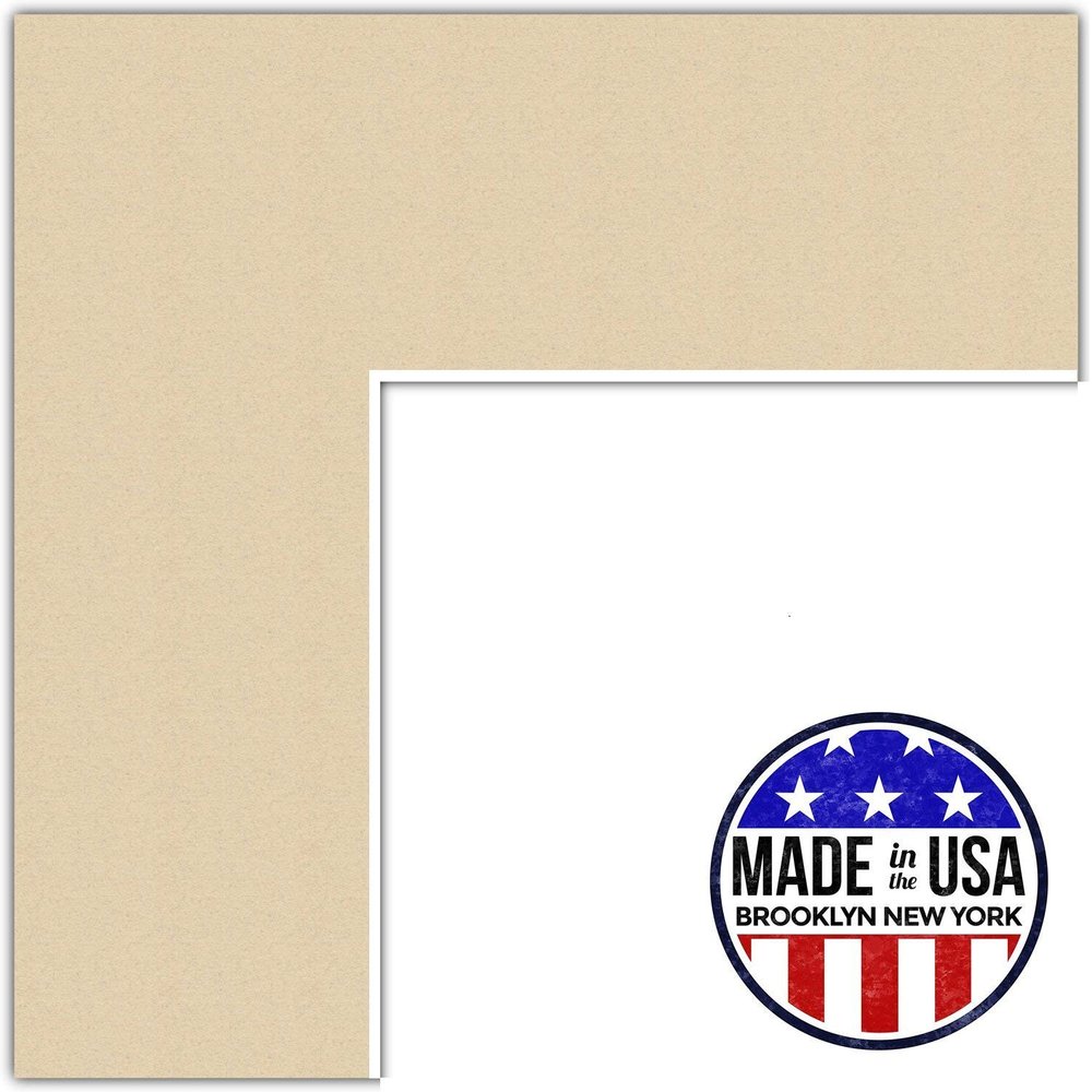 8x28 Seaside / Seaside Custom Mat for Picture Frame with 4x24 opening size (Mat Only, Frame NOT Included)