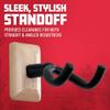 Gator Frameworks Guitar Wall Mount Hanger Fits Most Guitars, Acoustic, Electric, or Bass, with Maple Mounting Plate (GFW-GTR-HNGRMPL) view 3