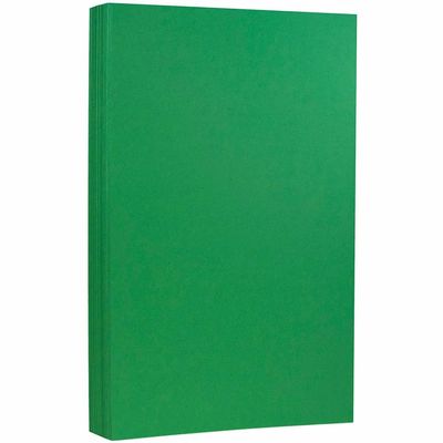 LUXPaper 8.5" x 14" Cardstock | Legal Size | Holiday Green | 100lb. Cover | 500 Qty