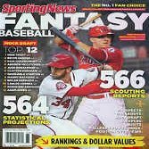 SPORTING NEWS FANTASY BASEBALL 2016 TROUT, HARPER NEW!