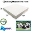 2" X 18" X 18" Upholstery Foam Medium Firm Soft Support, Chair Cushion Square Foam for Dinning Chairs, Wheelchair Seat Cushion Replacement view 2
