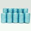 Aqua Blue Spool Overlocking Hand Machine Polyester Cones Serger 400 Mtr Thread view 2