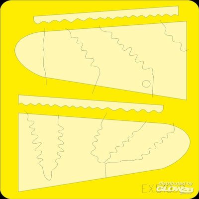 edexyuarudo 1/48 BF del-109g Paint Mask Camouflage Pattern Erla edexyuarudo Mask Seat eduex510