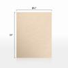 LUXPaper 8.5" x 11" Cardstock | Letter Size | Taupe Metallic | 105lb. Cover (192lb. Text) | 250 Qty view 2