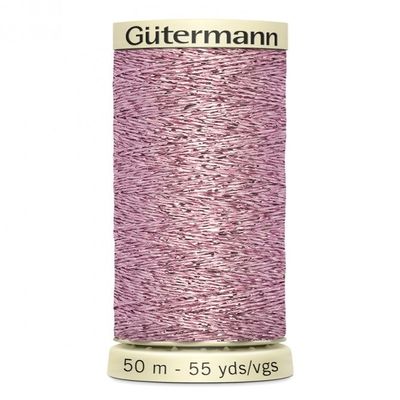 Gutermann Metallic Effect Sewing Thread 50m 624 - each