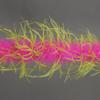 Natural Ostrich - Marabou Feather Boa - 6' Pink/Lime Flapper Halloween Cosplay Costume Accessory view 2