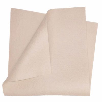 100% Merino Wool Craft Felt - 8 x 12 Sheet - Almond
