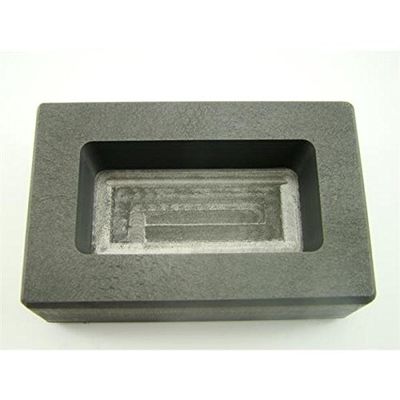 250 Gram Silver Bar High Density Graphite Ingot Mold Loaf Style 1/4 Kilo