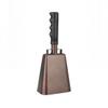 WMM 12 Inch Steel Cowbell with Handle Cheering Bell for Sports Events Large Solid School Bells & Chimes Percussion Musical Instruments Call Bell Alarm(Copper) view 2