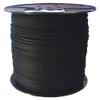 GREAT WHITE ROC360 600' Trick Line/Tie Line, Black, Unglazed, Cotton Cover W/Polyester Core For Added Strength, Theatrical cord, Multipurpose Utility Line, #4 Sash Cord(1/8 inch x 600ft) MADE IN USA view 1